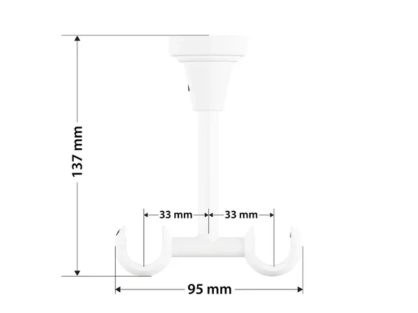 19x19 mennyezeti tartó
