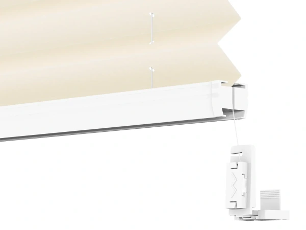 LUX Pliszé függönyök - PEARL szövet - Almond 11063 PEARL 4