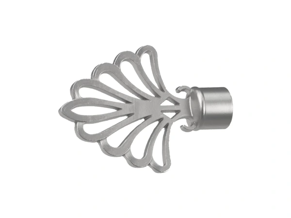 16x16mm-es függönykarnis - kétsoros - MODERN - satin 2