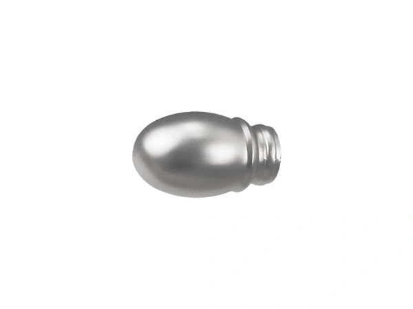 19x19mm-es függönykarnis - belső sínes rúd - kétsoros - BELUNO - satin 2