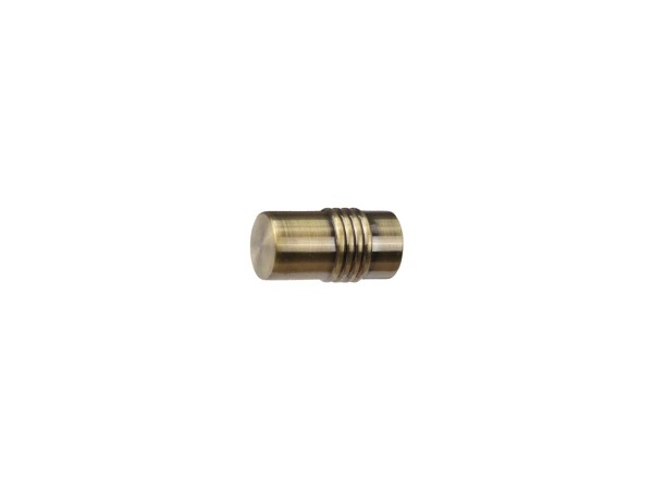 16mm-es függönykarnis - egysoros - CYLINDER - antik 2