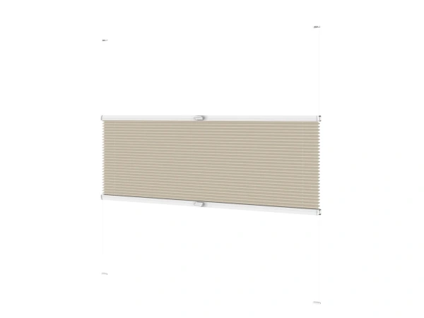 LUX Pliszé függönyök - PEARL szövet - Crafted linen 11064 PEARL 3
