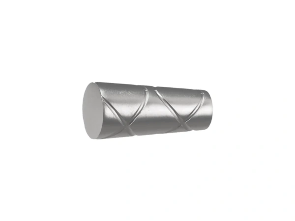 19mm-es függönykarnis - belső sínes rúd - egysoros - TRAPEZIUM - satin 2
