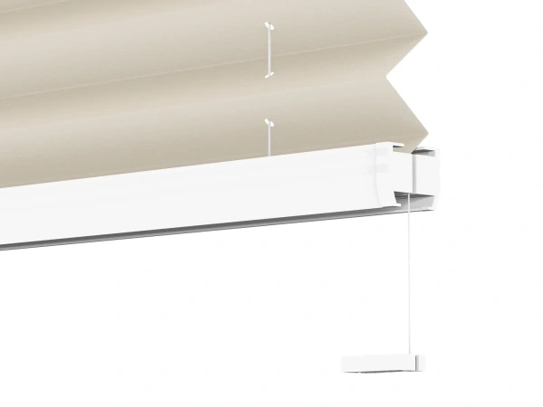 LUX Pliszé függönyök - PEARL szövet - Crafted linen 11064 PEARL 6