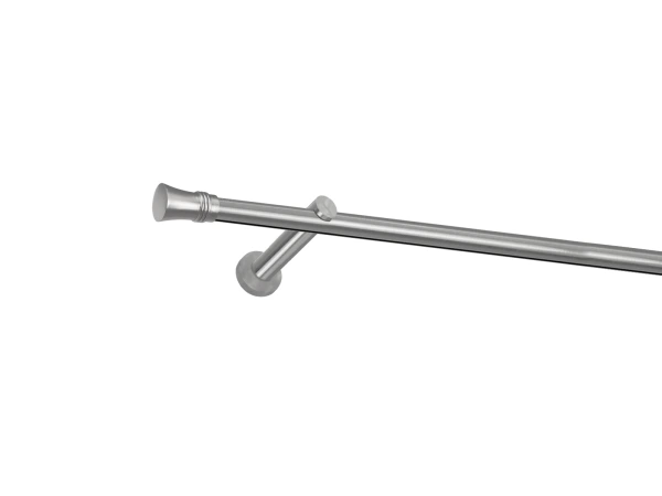 19mm-es függönykarnis - belső sínes rúd - egysoros - CAPRI - satin 1