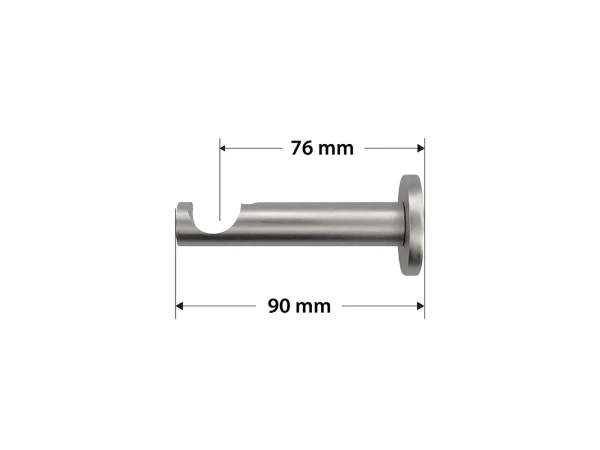 19mm-es függönykarnis - egysoros - SEVILLA - satin 3