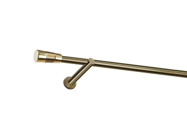 19mm-es függönykarnis - egysoros - VOLEO - antik 1