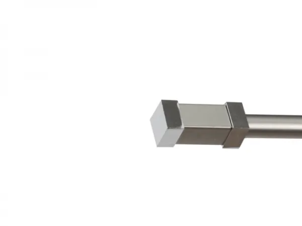 Egysoros 16mm karnis - QUADRO - satin 5