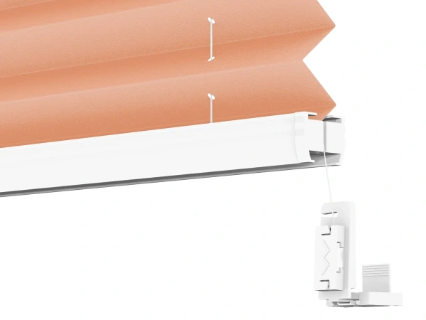 LUX Pliszé függönyök - PEARL szövet - Coral 11074 PEARL 4