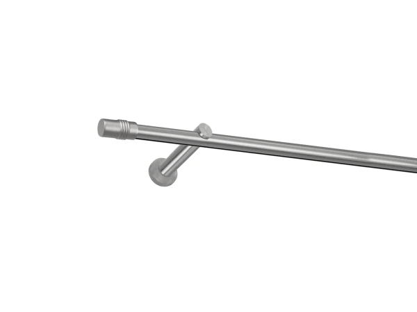 19mm-es függönykarnis - belső sínes rúd - egysoros - CYLINDER - satin 1