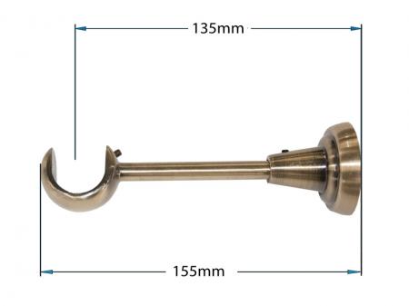 Egysoros 25mm karnis - MAKK - antik 3