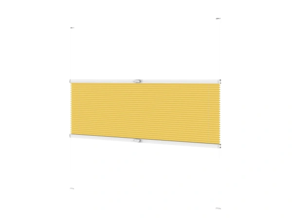 LUX pliszé függöny - BLACKOUT szövet (fényzáró) - Lemon fizz 11239 BO 3