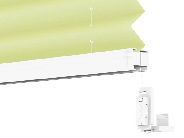 LUX Pliszé függönyök - PEARL szövet - Fresh lime 11052 PEARL 4