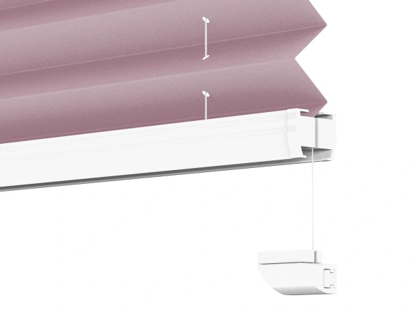 LUX Pliszé függönyök - PEARL szövet - Fuchsia 11077 PEARL 8