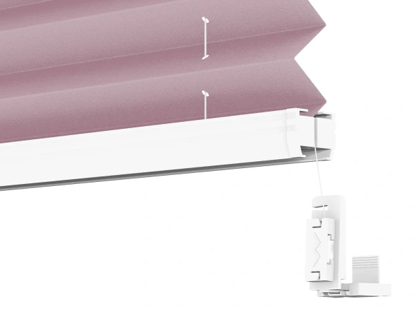LUX Pliszé függönyök - PEARL szövet - Fuchsia 11077 PEARL 4