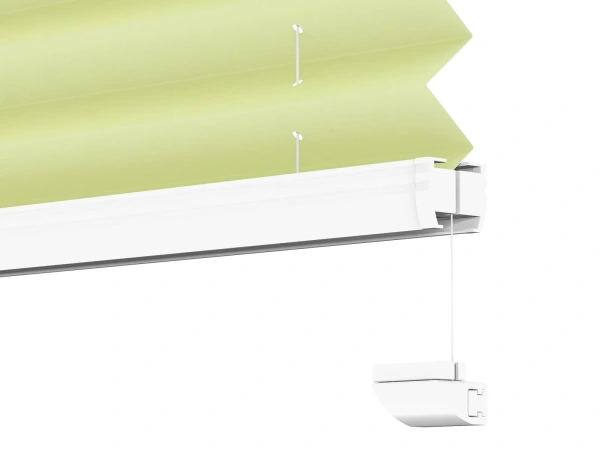 LUX Pliszé függönyök - PEARL szövet - Fresh lime 11052 PEARL 8