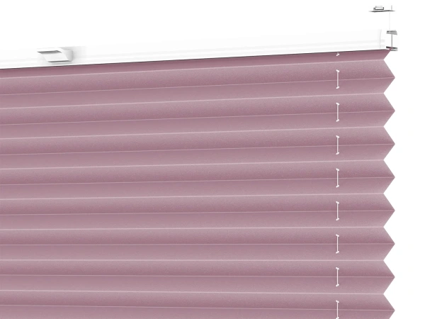LUX Pliszé függönyök - PEARL szövet - Fuchsia 11077 PEARL