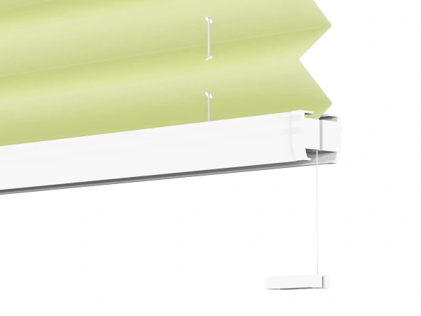 LUX Pliszé függönyök - PEARL szövet - Fresh lime 11052 PEARL 6