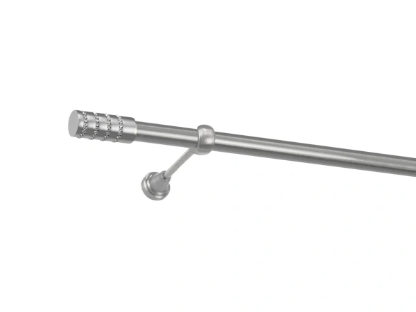 25mm-es függönykarnis - egysoros - CYLINDER CRYSTAL - satin 1