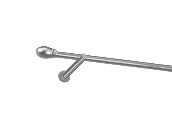 19mm-es függönykarnis - egysoros - BELUNO - satin 1
