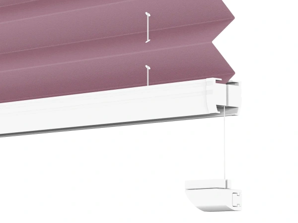 LUX pliszé függöny - BLACKOUT szövet (fényzáró) - Fuchsia 11243 BO 8