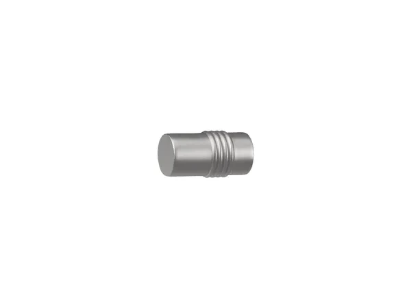 16mm-es függönykarnis - egysoros - CYLINDER - satin