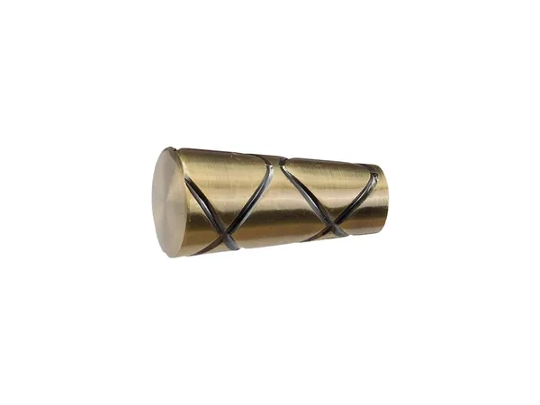 19mm-es függönykarnis - belső sínes rúd - egysoros - TRAPEZIUM - antik