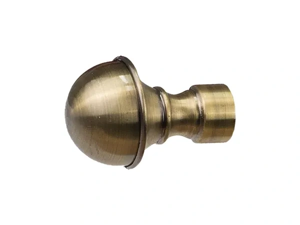 25x16mm-es függönykarnis - kétsoros - BOSTON - antik