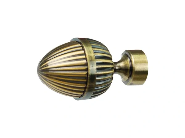 25x16mm-es függönykarnis - kétsoros - ODEON - antik