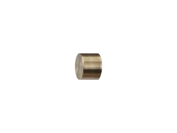 19x19mm-es függönykarnis - belső sínes rúd - kétsoros - PULLO - antik