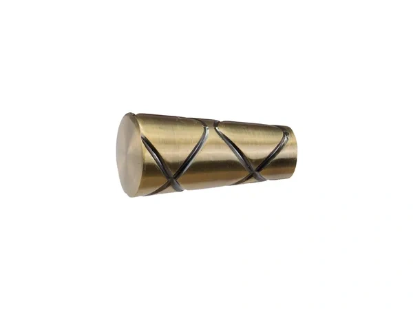 16mm-es függönykarnis - egysoros - TRAPEZIUM - antik