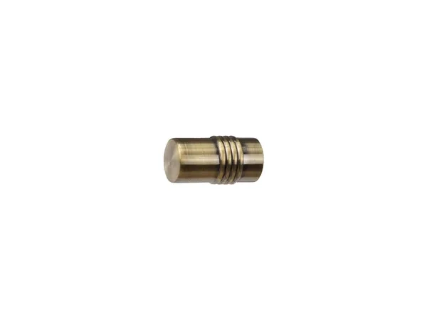 16x16mm-es függönykarnis - kétsoros - CYLINDER - antik