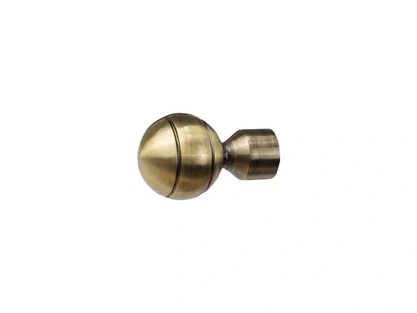 16x16mm-es függönykarnis - kétsoros - PAOLA - antik