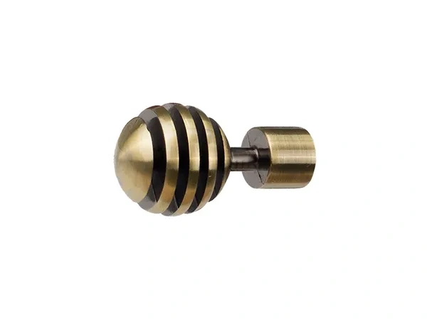 19mm-es függönykarnis - egysoros - VERONA - antik