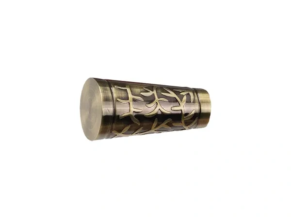 19x19mm-es függönykarnis - kétsoros - SEVILLA - antik