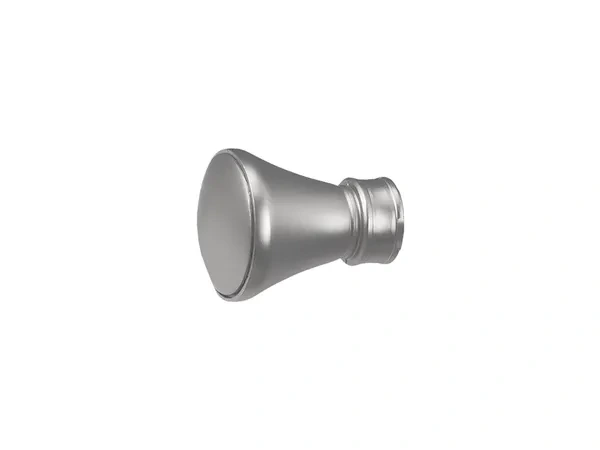 19x19mm-es függönykarnis - belső sínes rúd - kétsoros - KOLOSEO - satin