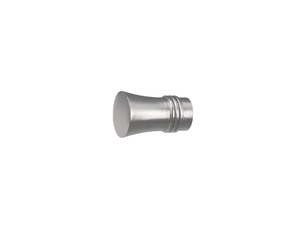 19x19mm-es függönykarnis - belső sínes rúd - kétsoros - CAPRI - satin
